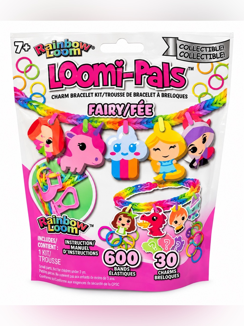 Rainbow Loomi-Pals Fairy Charm Bracelet Kit